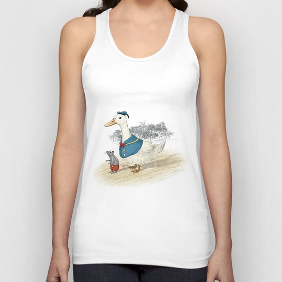 Donald and Mickey Unisex Tank Top