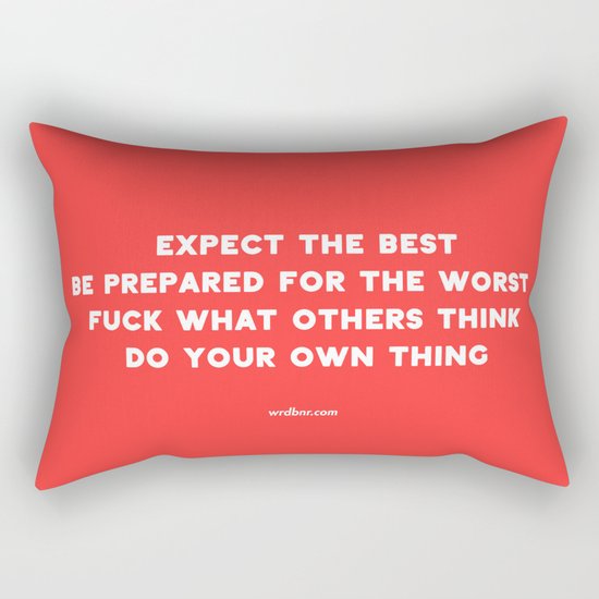 YOUR OWN THING Rectangular Pillow