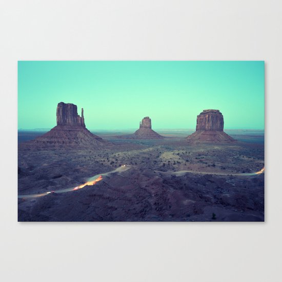 monument valley 5 Canvas Print