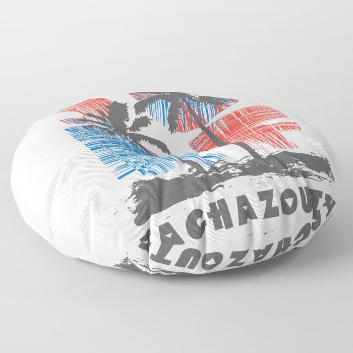 Taghazoute surf paradise Floor Pillow