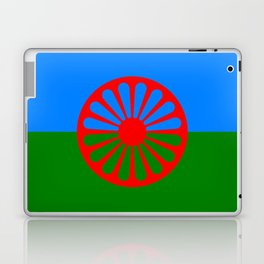 Romani Flag Laptop Skin