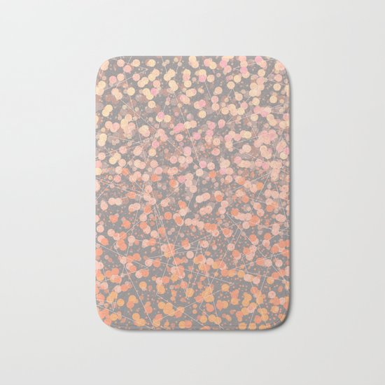 Vintage fiesta dots Bath Mat