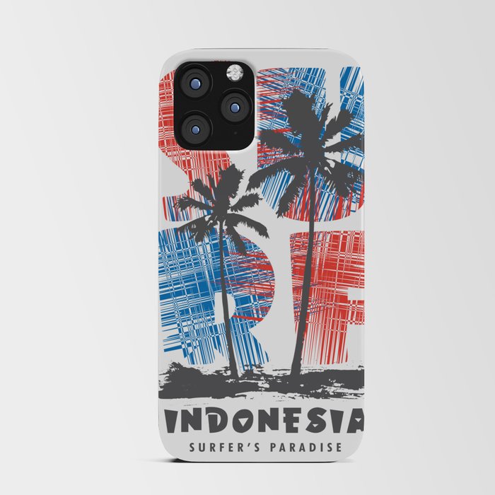 Indonesia surf paradise iPhone Card Case
