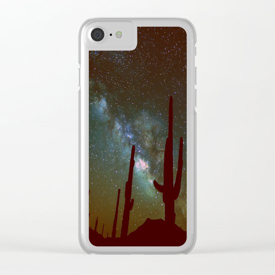 tHe milky way Clear iPhone Case