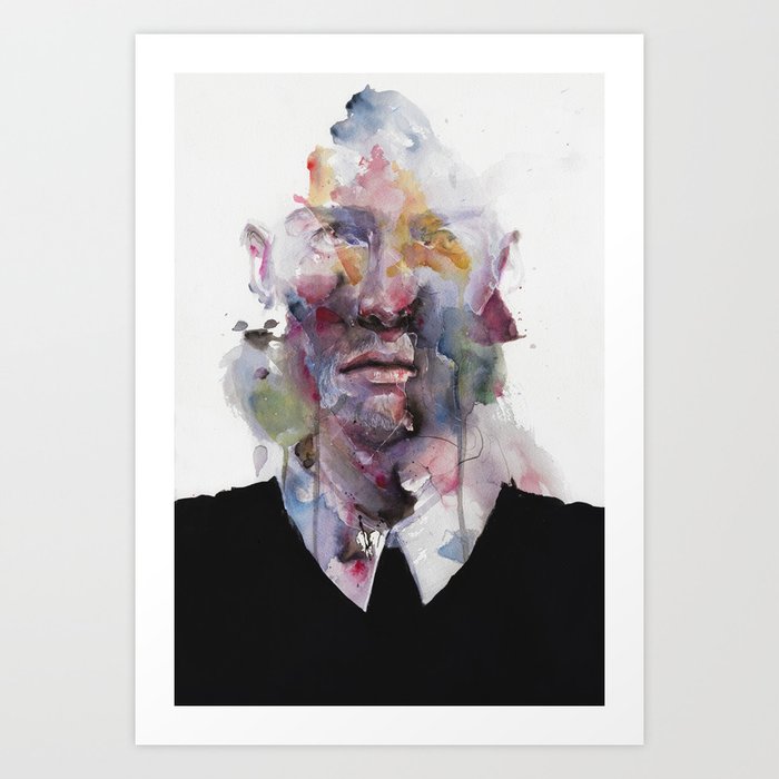 Discover the motif MR. AFTERTHOUGHT by Agnes Cecile as a print at TOPPOSTER