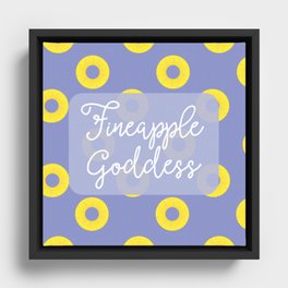 Fineapple Goddess Framed Canvas