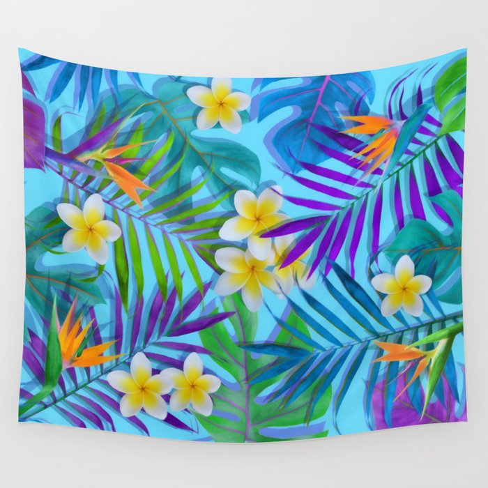 Tropical Paradise I Wall Tapestry