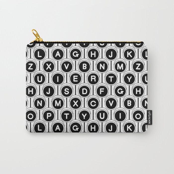 Typewriter Key Carry-All Pouch