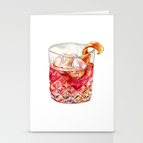 Old Fashioned Watercolor Stationery Cards
