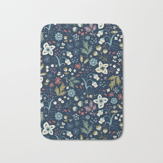 Wild Meadow Bath Mat