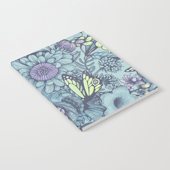 Beauty (eye of the beholder) - aqua version Notebook