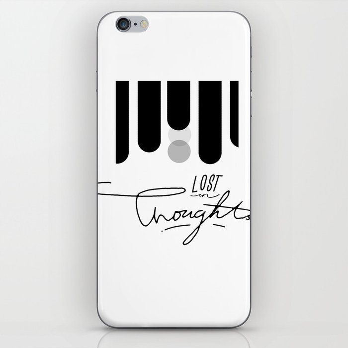 Lost in Thoughts iPhone Skin