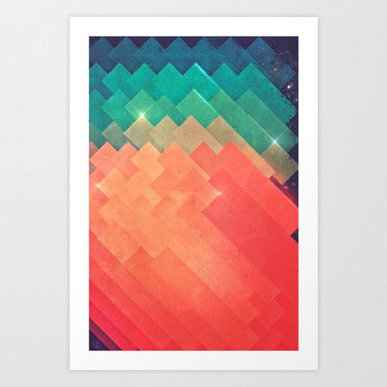 pwwr thyng Art Print
