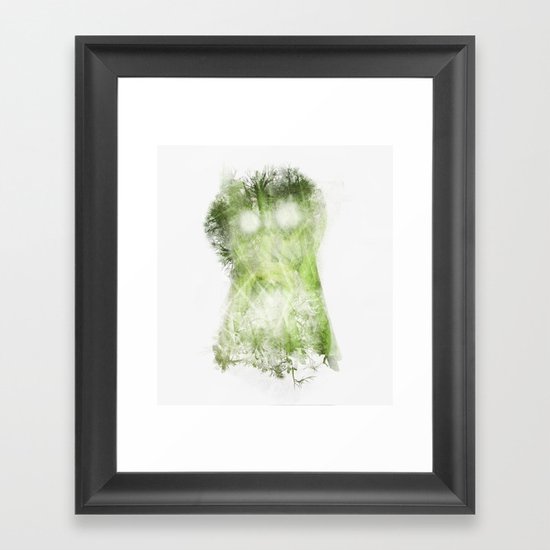 phantom vegetable Framed Art Print