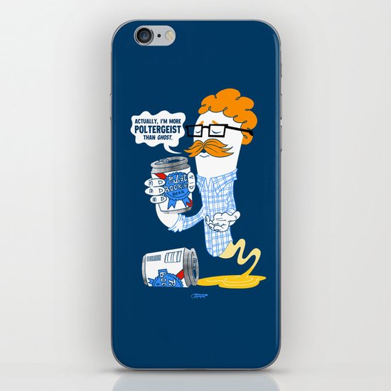 Hipster Ghost iPhone & iPod Skin