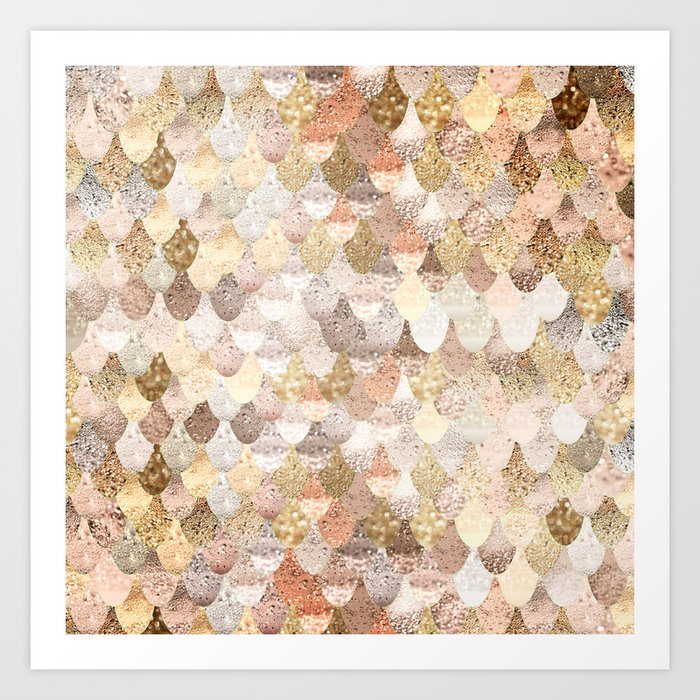 Society6 ケース REALLY MERMAID GOLD by Monika Strigel MERMAID GOLD Wall Mural by Monika Strigel | Society6