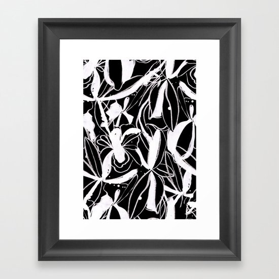 Snowy Forest II Framed Art Print