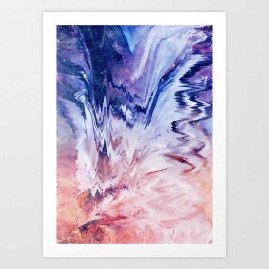 As the world forgets you Art Print