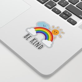 Be Kind Rainbow Sticker