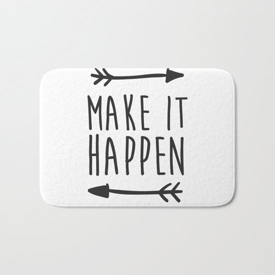 Make it happen Bath Mat