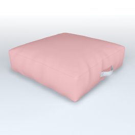 Solid Powder Pink Color Outdoor Floor Cushion | Soft, Light, Solid, Graphicdesign, Pink, Powderpink, Powder, Powdery, Pastel 