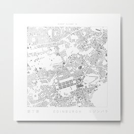 Edinburgh Figure Ground Metal Print | Citymap, Edinburghcentral, Edinburghmap, Edinburghcastle, Edinburghcentre, Edinburghcity, Edinburghlove, Edinburghscotland, Scottishcities, Haymarket 