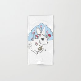 Rabbit 2  Hand & Bath Towel