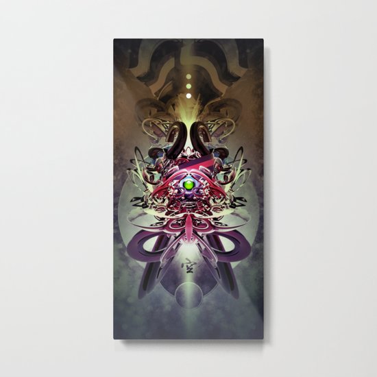 3-3 Metal Print