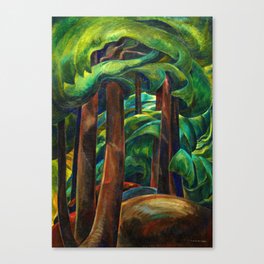 Western Forest, 1931 by Emily Carr Canvas Print