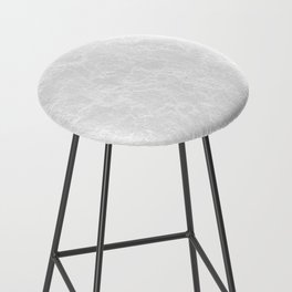 White Stone Surface Bar Stool