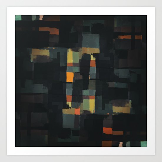Abstract Painting No. 6 Art Print