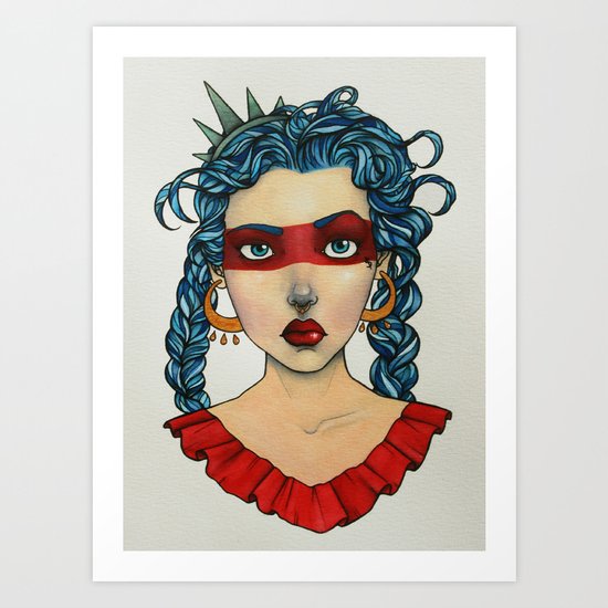 AMERICANA Art Print