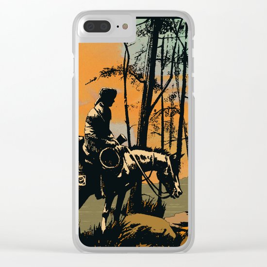 In the Evening Clear iPhone Case
