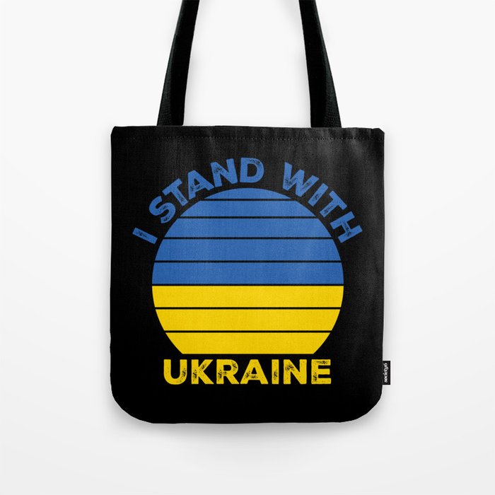 I Stand With Ukraine Tote Bag