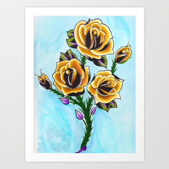 roses Art Print