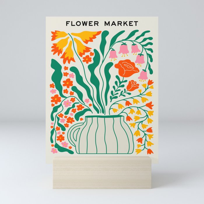 Flower Market 05: Los Angeles Mini Art Print