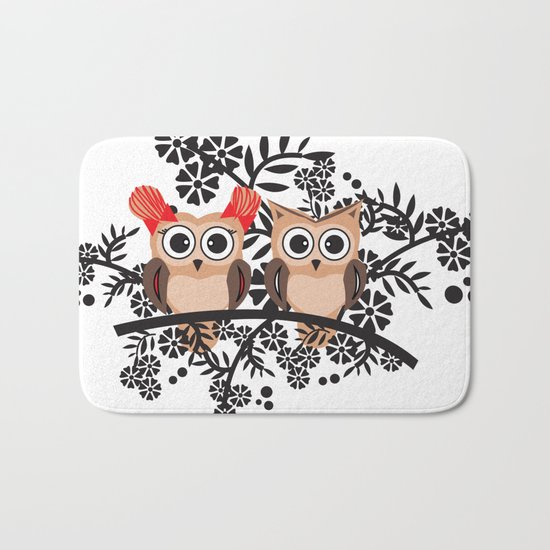 owl Bath Mat