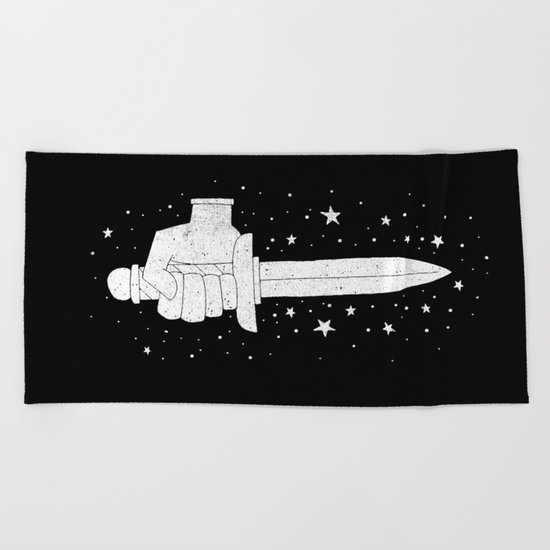 MAGIC DAGGER Beach Towel
