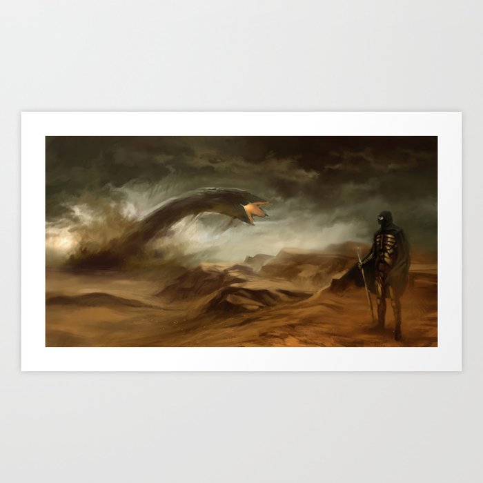 Sands of Arrakis Art Print