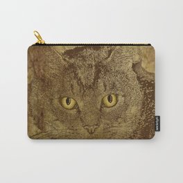 Brown Tabby Carry-All Pouch