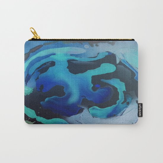Swim with the Mermaids in the Great Natural Deep Blue Sea Carry-All Pouch