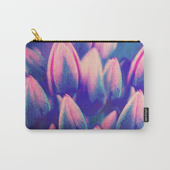 Floral abstract(56) Carry-All Pouch