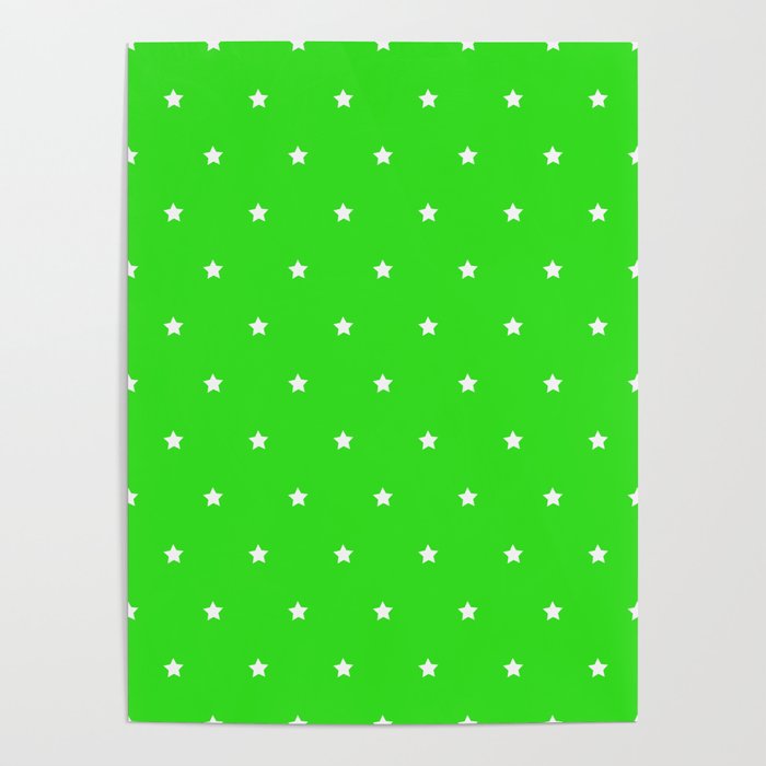 Green Magic Stars Collection Poster