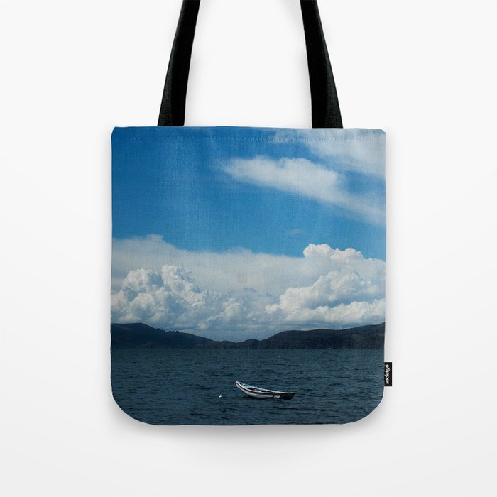 Titicaca lake raft Tote Bag