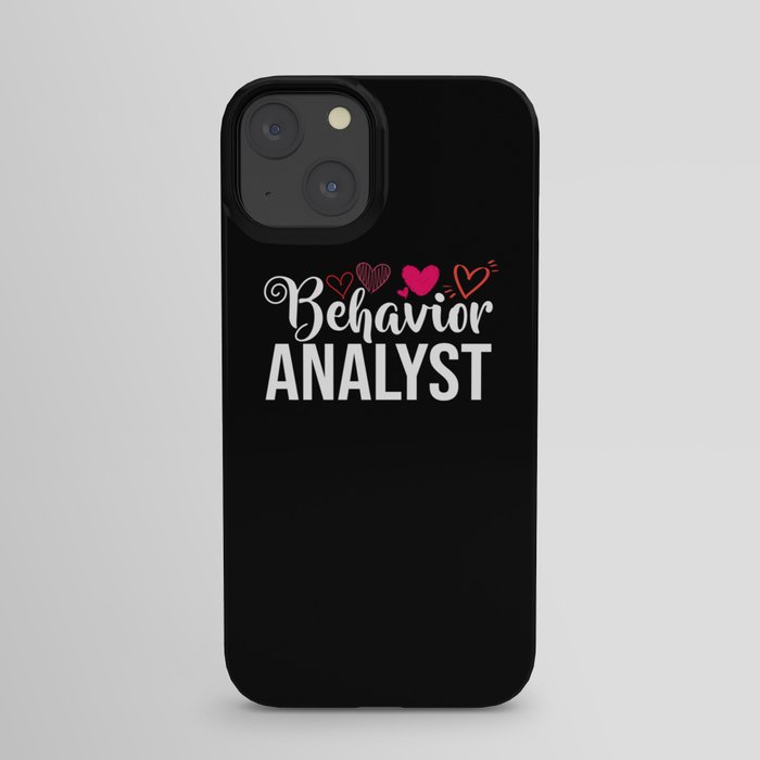 ABA Behavior Therapist Therapy Analyst iPhone Case