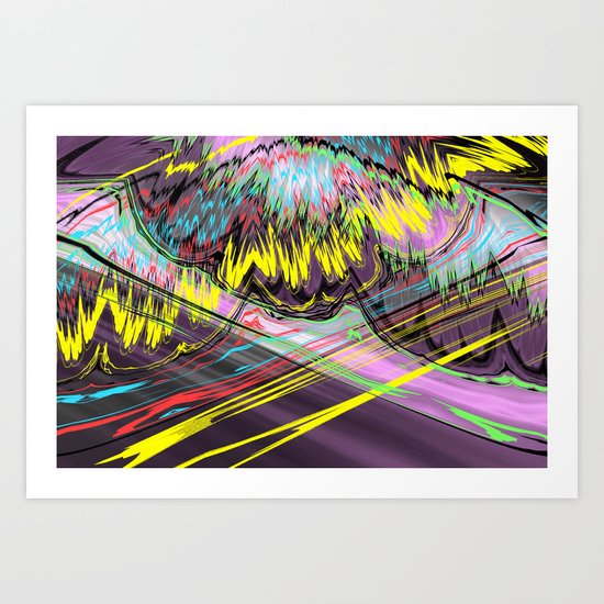 rocks II Art Print