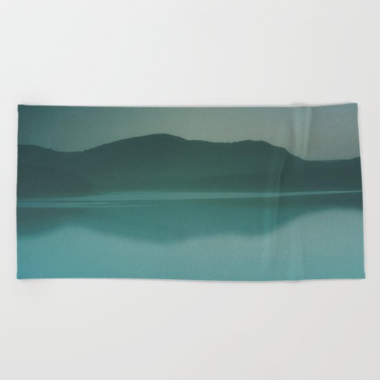 Lakeside Drive Beach Towel