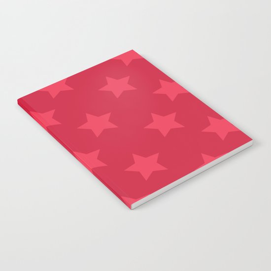 Red stars Notebook