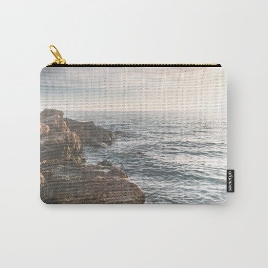 Ocean (Rocks Within the Misty Blue) Carry-All Pouch