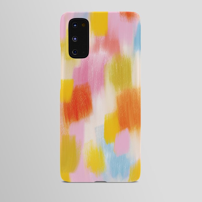 Colorful Brush Strokes Android Case